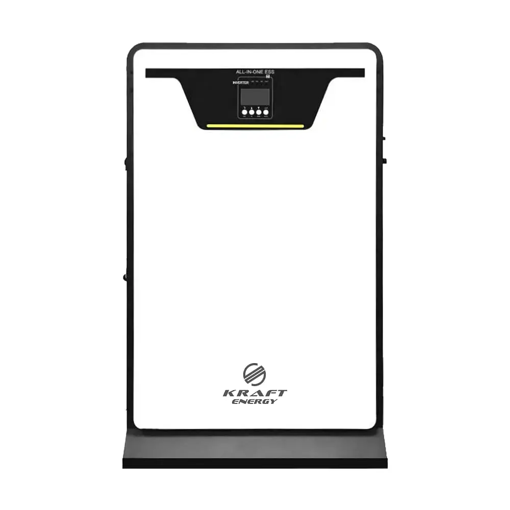 Гібридний інвертор 5kW Kraft KRF-HISA-5KW/10kwh-80A з вбудованою акумуляторною батареєю LiFePO4 (42-00091) - фото 2