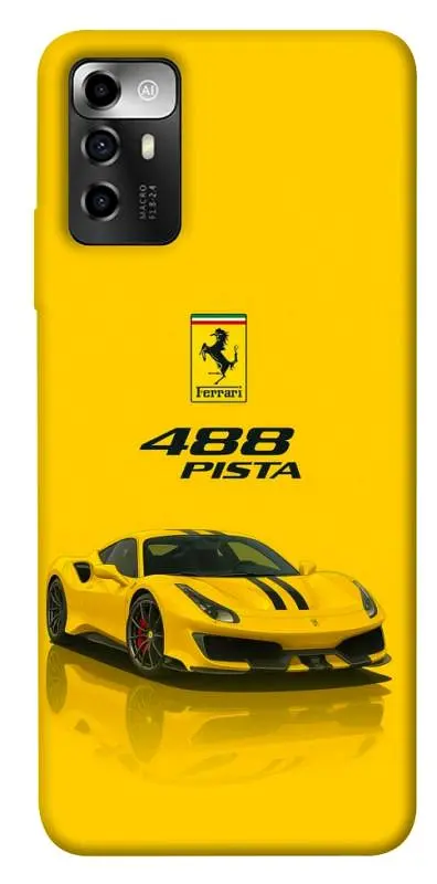 TPU чохол Demsky Yellow beast для ZTE Blade V40 Vita