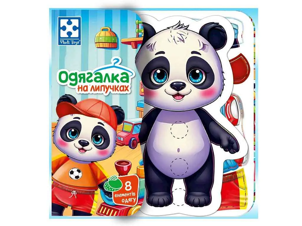Гра з липучками VLADI TOYS "Панда" VT1320-06