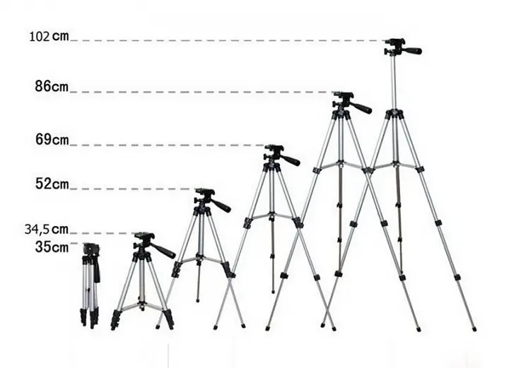 Штатив AC PROF TRIPOD 3110 GP791 35-102 см (Grey) [72305] - фото 5