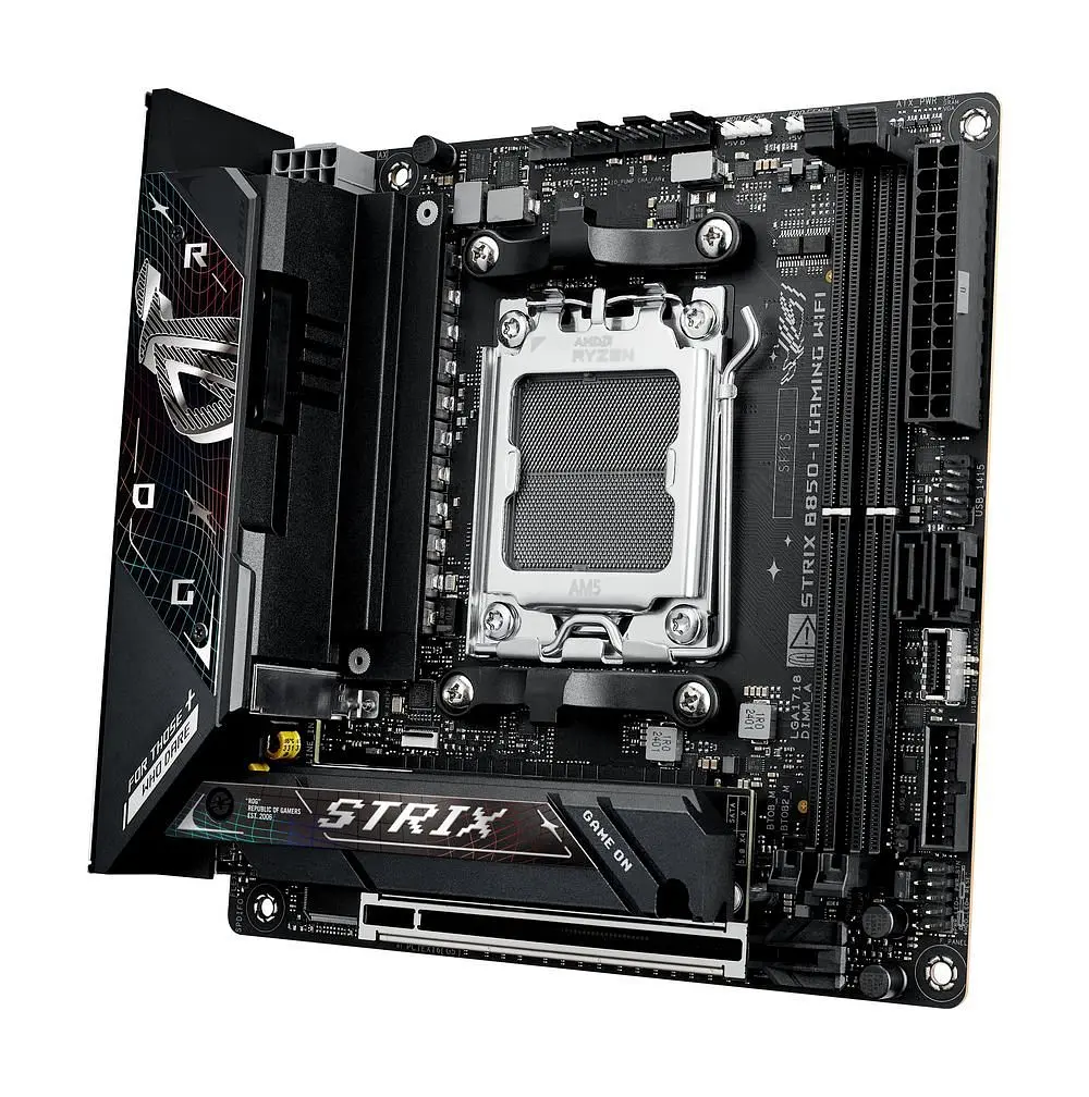 Материнская плата Asus ROG Strix B850-I Gaming WiFi Socket AM5 - фото 4