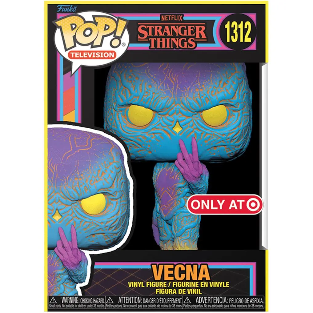 Игровая фигурка Funko POP! Странные дела 4 Векна Black Light (74475) - фото 2