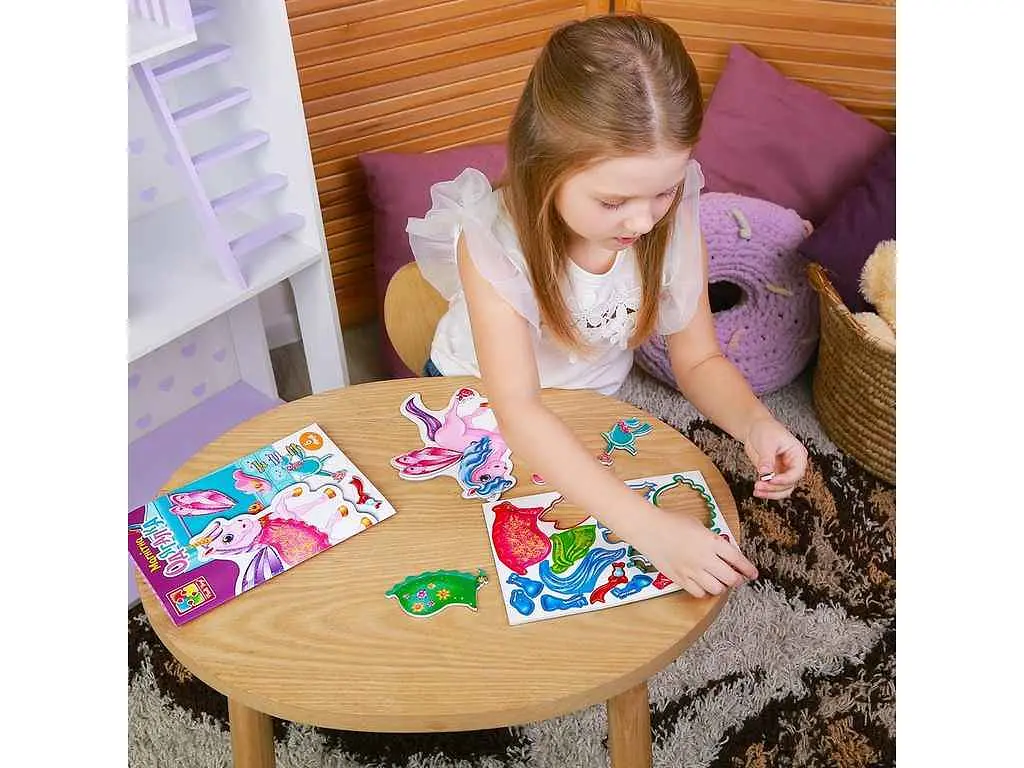 Гра розвиваюча VLADI TOYS "Єдиноріг" магнітна VT3204-27 - фото 5