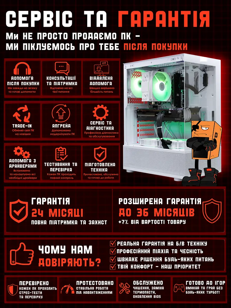 Ігровий ПК Relax (RX 6700 XT 12GB / Ryzen 5 5600 / 16GB DDR4 / SSD 512GB) - фото 8