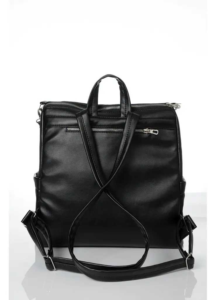 Жіночий рюкзак Sambag Trinity MSS black 34 х 31 х 15 см (28313002) - фото 3