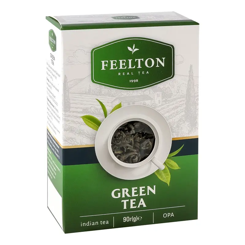 Чай зеленый Feelton Green Tea OPA 90 г - фото 2