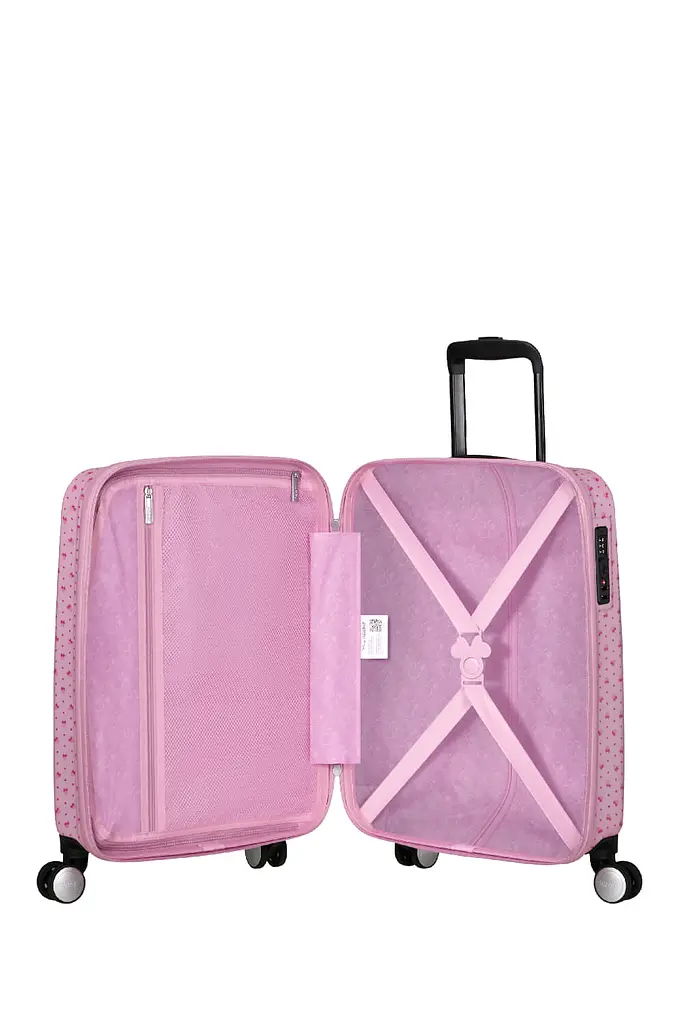 Валіза 55 См American Tourister FUNLIGHT DISNEY MINNIE LENTICULAR PINC 55х40х20 48C*90001 - фото 2