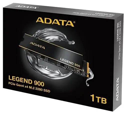 Твердотільний накопичувач SSD Adata 1Tb, LEGEND 900, PCI-E 4.0 x4, M.2 2280, 3D TLC, 7000/4700 МБ/с (SLEG-900-1TCS) ADATA teh0019799 - фото 4