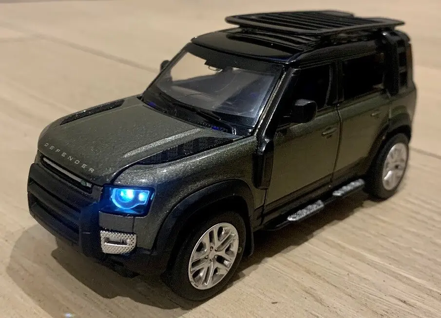 Машинка Залізна Іграшка Land Rover Defender 110 - фото 8