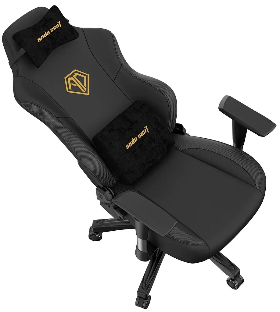 Ігрове крісло Anda Seat Phantom 3 L Black-Gold (AD18Y-06-B-PV/C) - фото 5