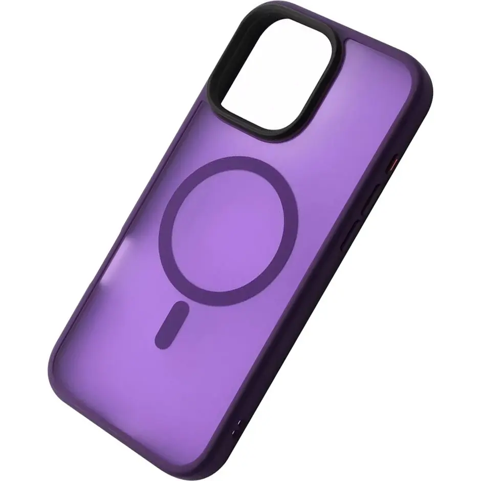 Чохол Wave Matte Insane Magnetic Ring with MagSafe для Apple iPhone 16 Pro Max Deep Purple [116350] - фото 2