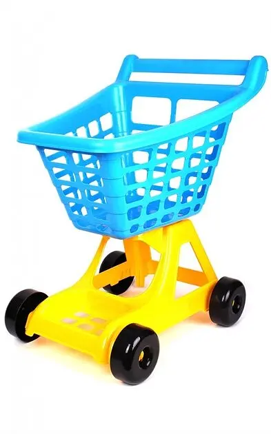 Іграшка Візок для супермаркету ТехноК 4227 Синій (2000989555469) shop (2000989555469)