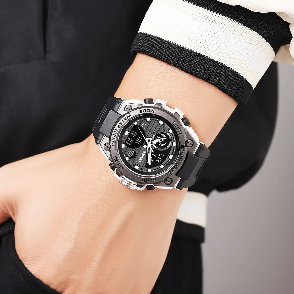Чоловічий наручний годинник 2360BKSI Black-Silver Skmei acs0029964 - фото 4