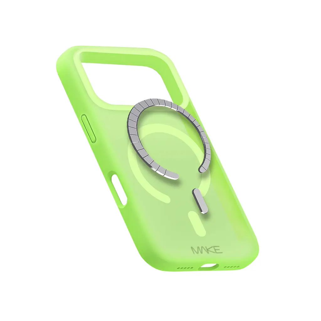 Чохол MAKE Apple iPhone 17 Pro Silicone Aura Magnet Fluorescent - фото 6