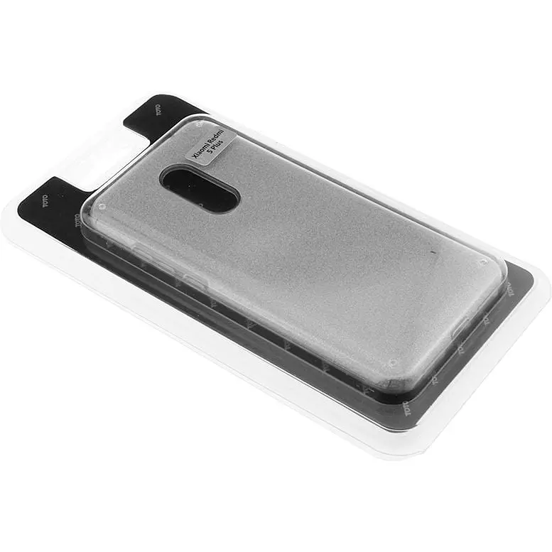 Чохол-накладка Toto TPU Shine Case Xiaomi Redmi 5 Plus Silver - фото 2