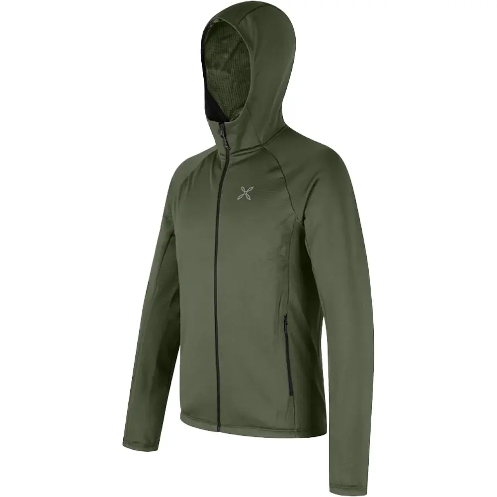 Куртка Montura Fadis Grid Hooded Maglia 2XL Verde Salvia - фото 3