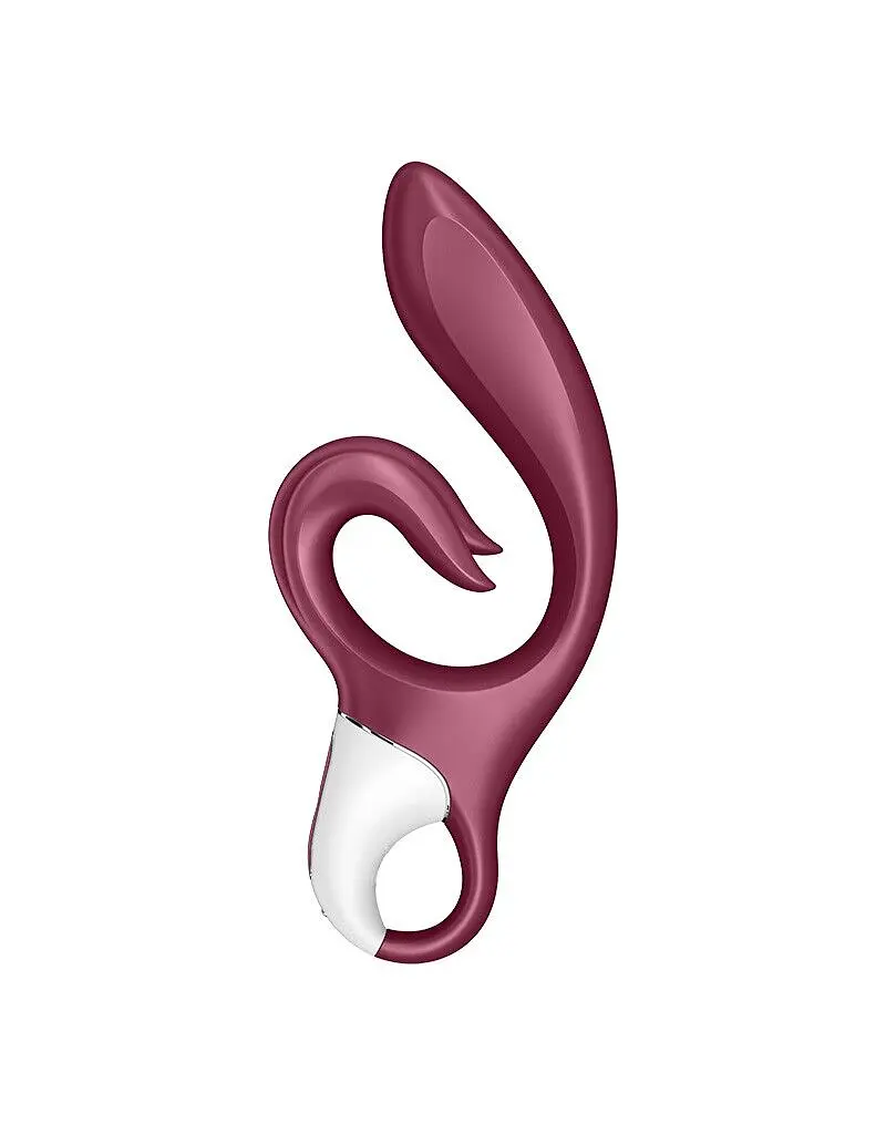 Вібратор-кролик Satisfyer Love Me Red, гнучкий, відросток з потрійним кінчиком - фото 3