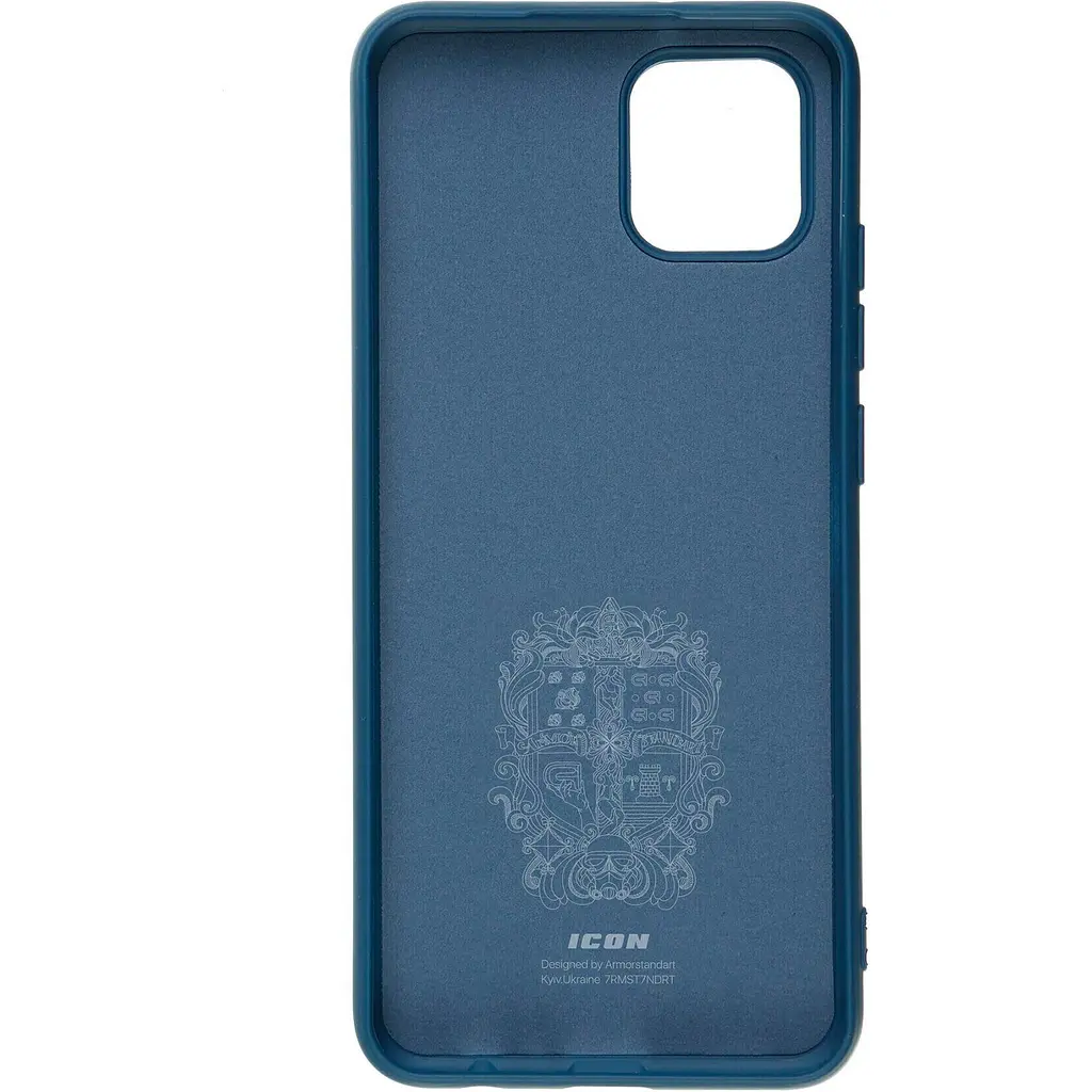 Чехол Armorstandart Icon Case для Samsung Galaxy A03 [A035] Dark Blue [ARM60876] [78853] - фото 2