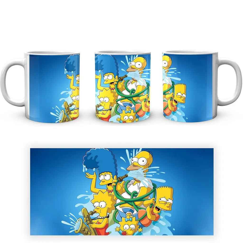 Кухоль GeekLand The Simpsons Сімпсони SMP 12 330 мл білий - фото 4
