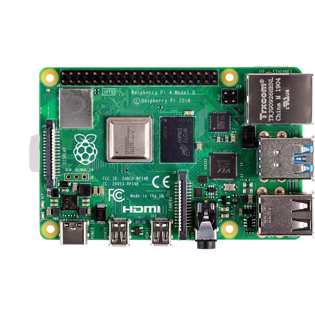 Мікро ПК Raspberry Pi 4, Model B, 2GB (RPI4-MODBP-2GB/RPI402) - фото 2