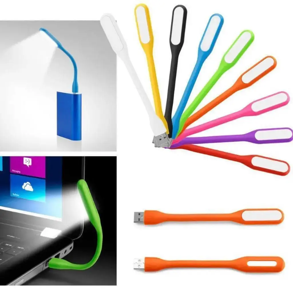 Міні лампа USB для читання міні LED гнучка для ноутбука та павербанка - фото 2