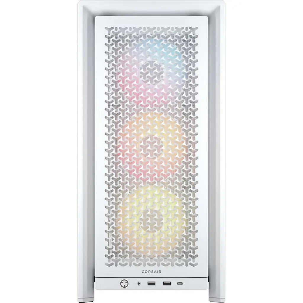 Корпус Corsair FRAME 4000D RS ARGB Tempered Glass без БП White (CC-9011297-WW) - фото 2