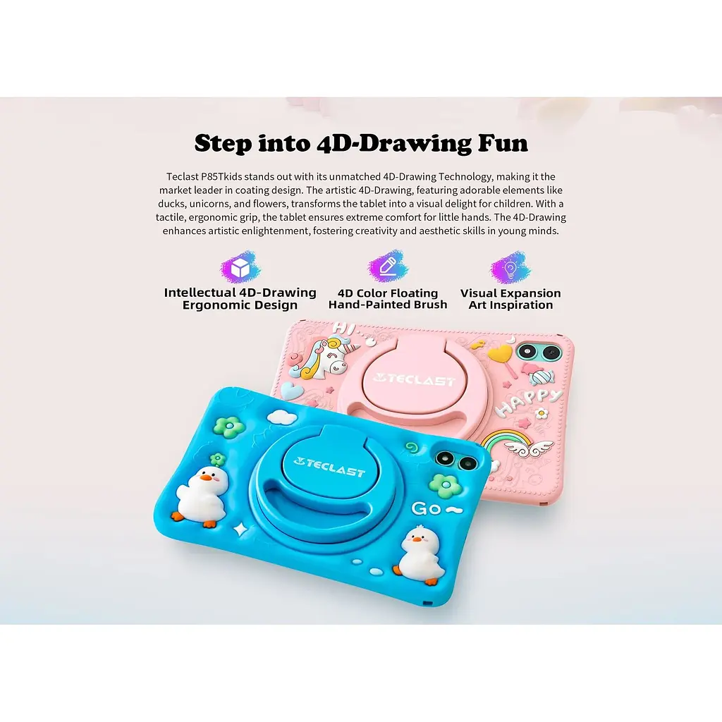 Планшет Teclast P85T 4/64Gb Kids Blue Global - фото 12