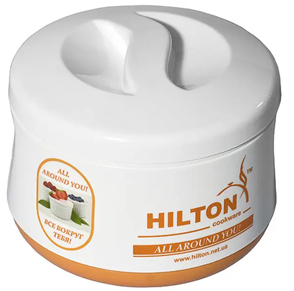 Йогуртниця Hilton JM 3801 orange - фото 2
