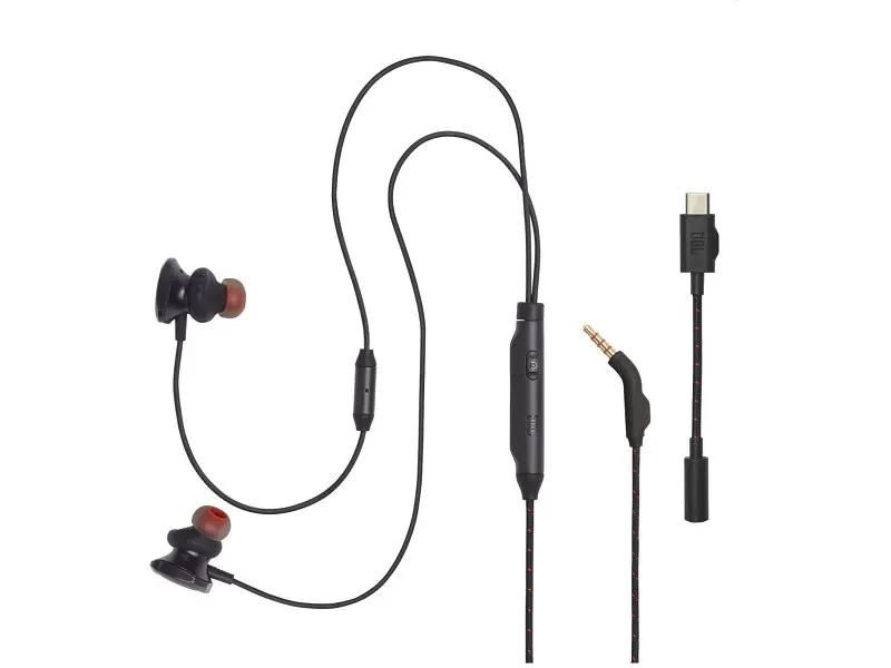 Навушники з мікрофоном JBL Quantum 50С Black (QTUM50CBLK) - фото 4