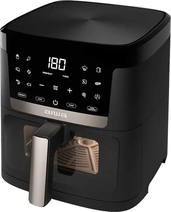 Мультипіч AIWA AFR-7000 CHUKUMA 1800Вт/чаша 7л/програм:12/ сенсорне керування/ оглядове вікно/чорна - фото 2
