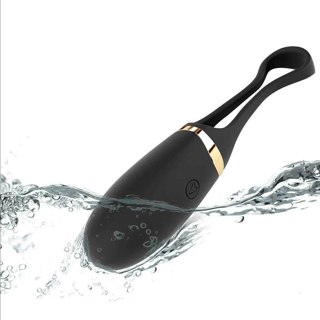 Виброяйцо Dorcel Secret Delight Gold 12.5 см чёрный - фото 10