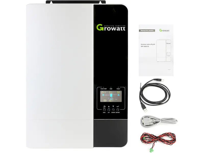Сонячний інвертор Growatt SPF 3500 ES гібридний (hybrid) Wi-Fi - фото 4