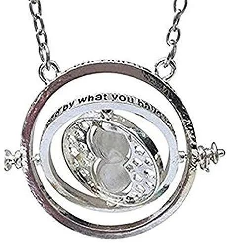 Кулон GeekLand Маховик Часу Time-Turner сріблястий HP6.5 - фото 3