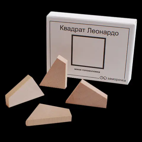 Міні головоломка Квадрат Леонардо укр. Заморочка 5004 - фото 3