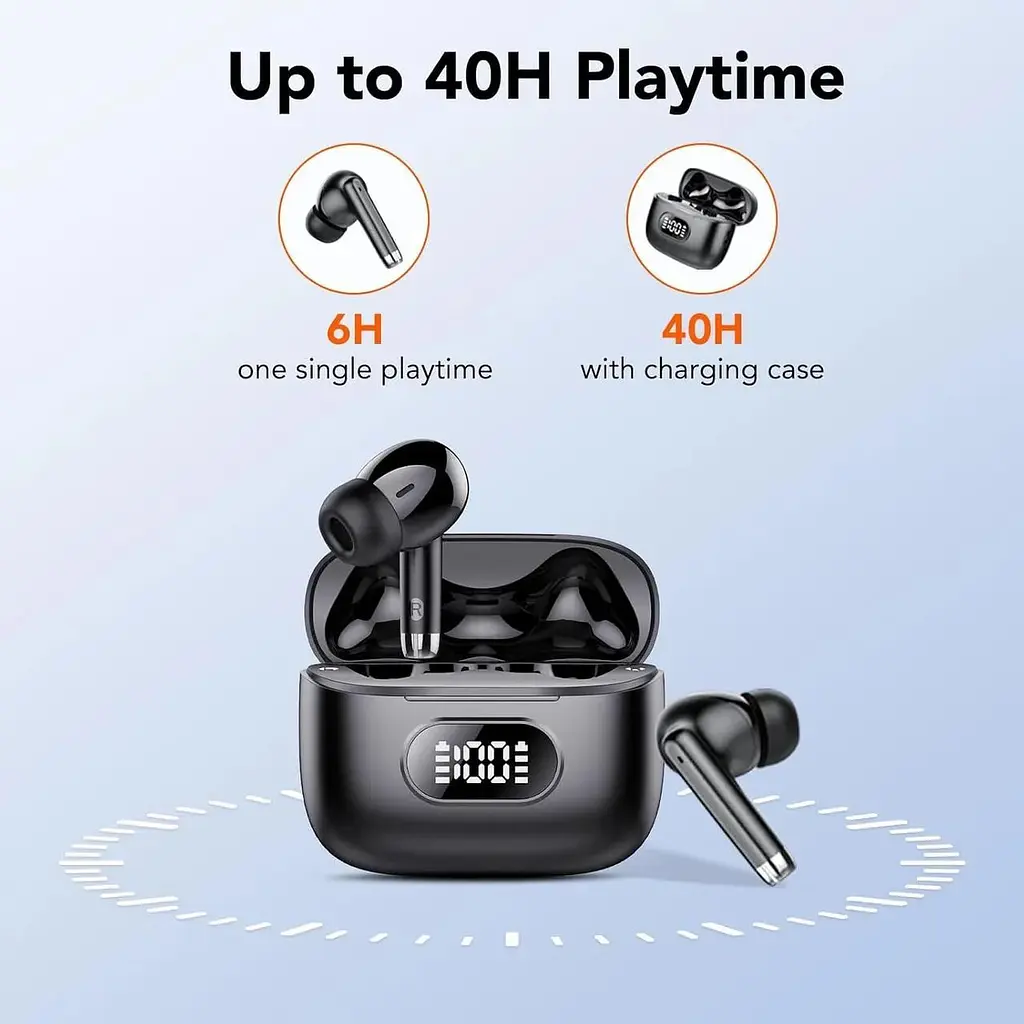 Бездротові навушники Famoo Bluetooth 5.3  - фото 2
