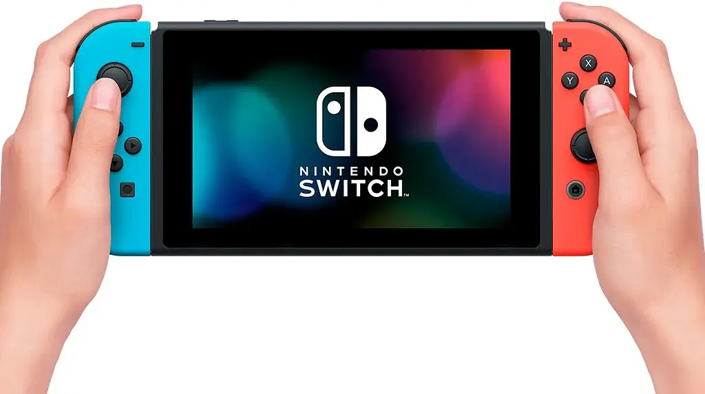 Консоль Nintendo Switch (Extended Battery Ver) Neon Blue/Red US/JP - фото 2