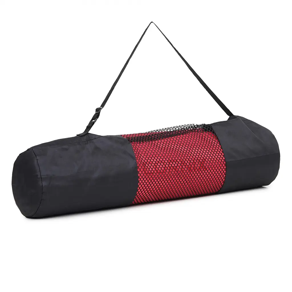 Килимок спортивний Cornix TPE 183 x 61 x 0.6 см для йоги та фітнесу XR-0006 Red/Black - фото 4
