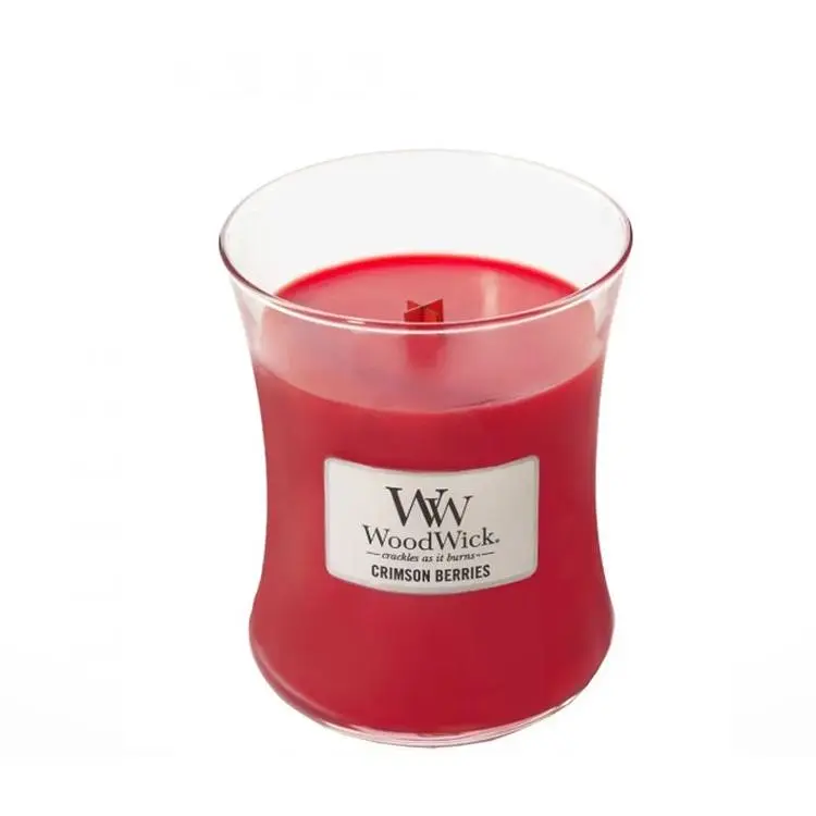 Свічка Woodwick Crimson Berries Mini Різдвяні ягоди 85 г (98080E) - фото 2