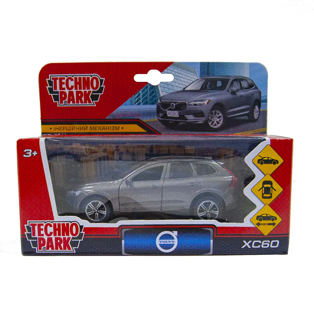 Автомодель Technopark Volvo XС60 R-Design, сірий (XC60-12-GY) - фото 8
