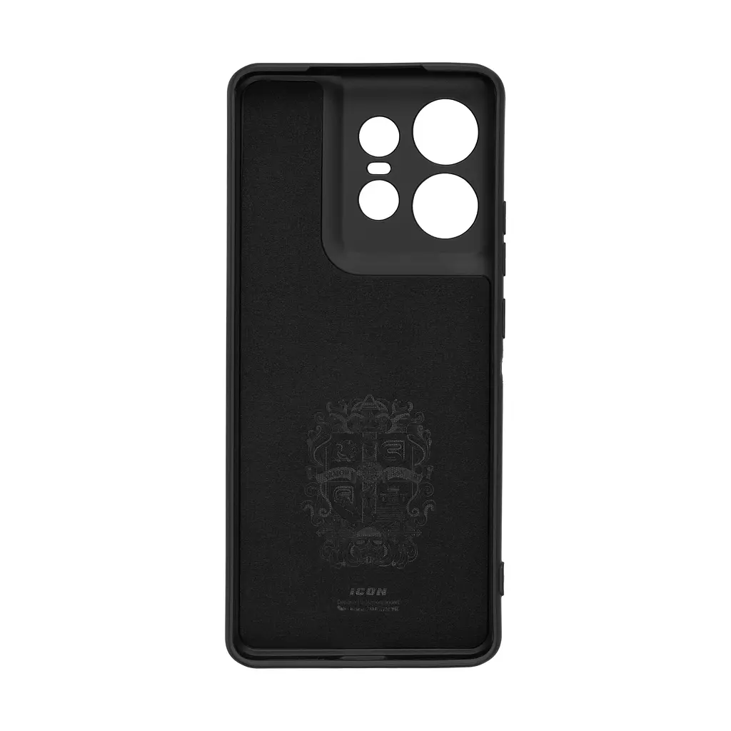 Чехол ArmorStandart ICON для Motorola Edge 50 Pro Camera cover Black (ARM77305) - фото 2