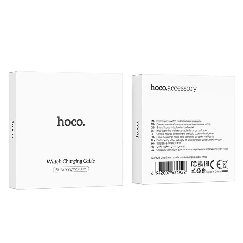 Зарядний пристрій для Hoco Y23/Y23 Ultra White - фото 4