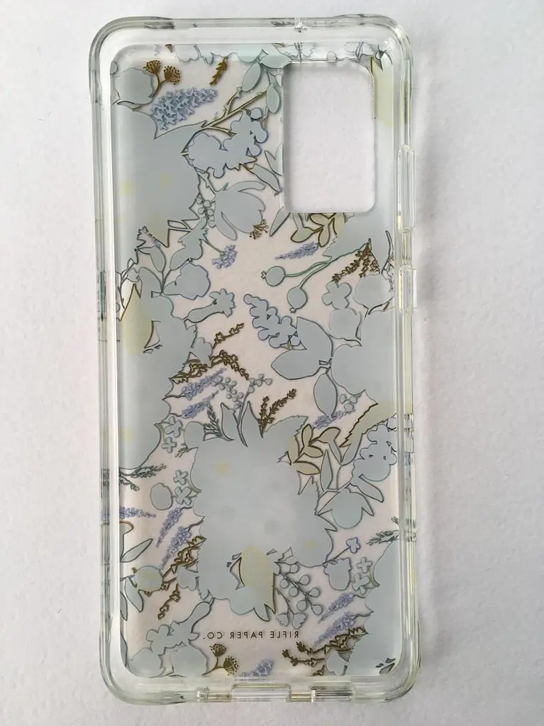 Протиударний чохол Case-Mate Rifle Paper Co Ultra Hybrid для Samsung Galaxy S20 Plus (6.7") Blue Flowers - фото 3