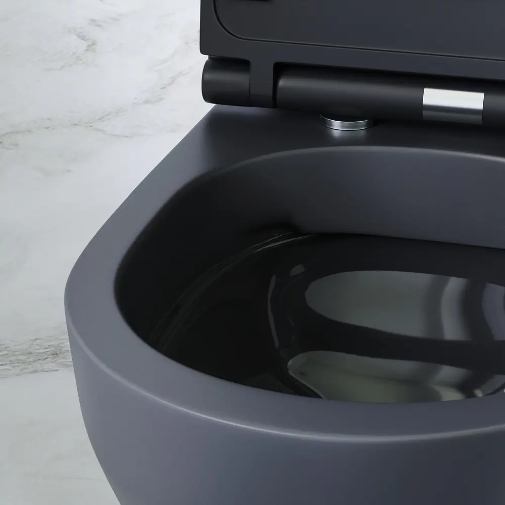 Унітаз підвісний FlashClean з сидінням мікроліфт AM.PM Spirit V2.0 C701700MBSC - фото 4