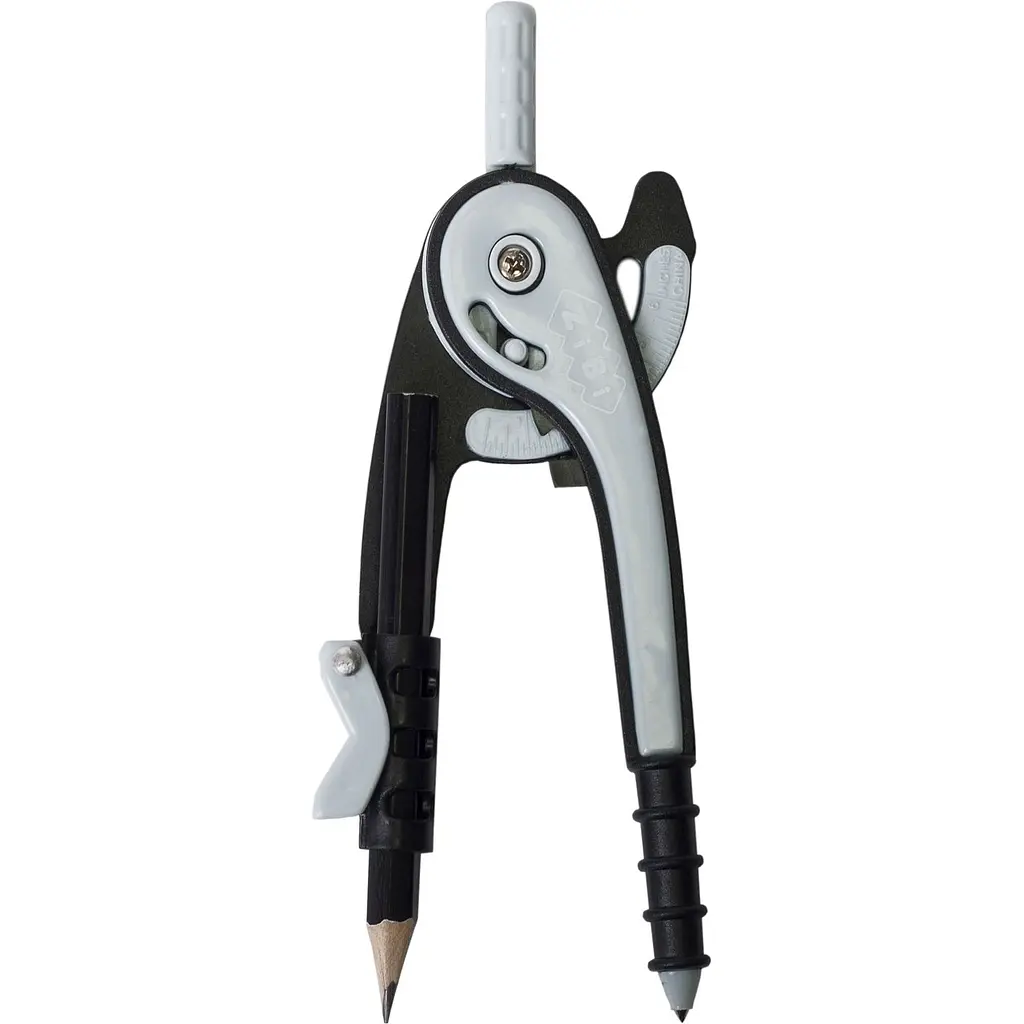 Циркуль ZiBi Kids Line Smart Line чорно сірий (ZB.5396-01) - фото 2