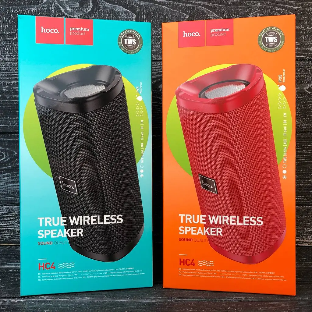 Портативная акустика Hoco HC4 Bella sports wireless speaker со шнурком беспроводная черная - фото 4