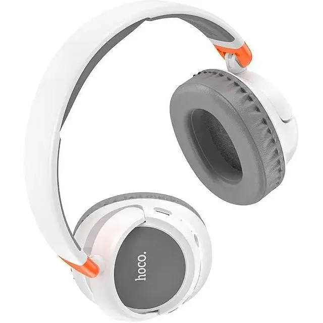 Наушники Hoco Adventure BT headphones W43 синие до 25 часов - фото 4