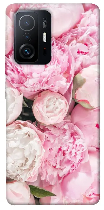 Чохол Demsky Pink peonies для Xiaomi 11T / 11T Pro