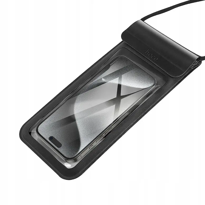 Чохол водонепроникний Hoco HX53 Treasure leather mobile phone waterproof bag Black