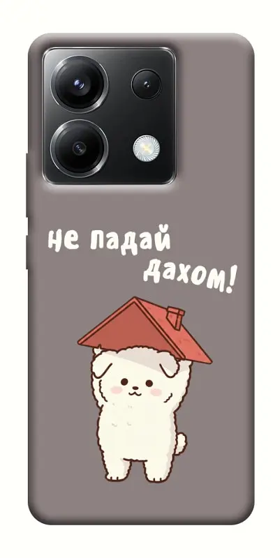 Чохол Demsky Не падай дахом для Xiaomi Poco X6