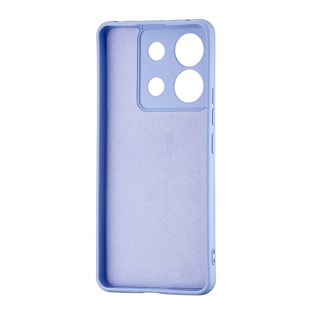 Чохол TPU Colorful Protected Camera Xiaomi Redmi Note 13 Pro 5G/Poco X6 5G Lilac Purple - фото 2